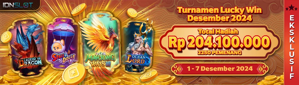 Turnamen Lucky Win Desember 2024